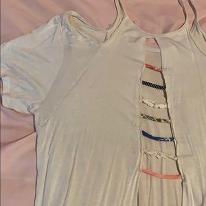 Gimmicks off the shoulder top!💖